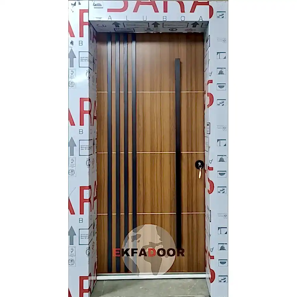 Dış İklim Kompozit ve Compact Lamine Çelik Kapılar KC-0019 Modeli - EkfaDoor
