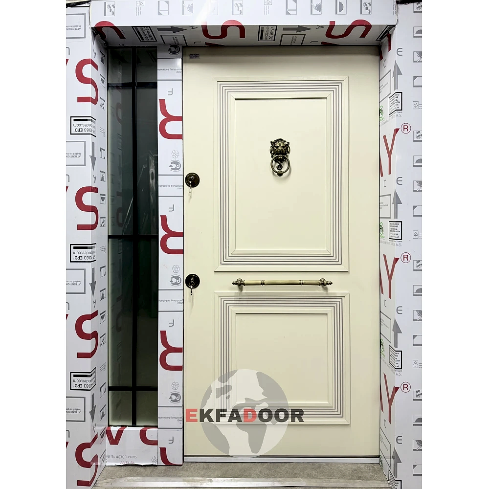 Dış İklim Kompozit ve Compact Lamine Çelik Kapılar KC-0022 Modeli - EkfaDoor