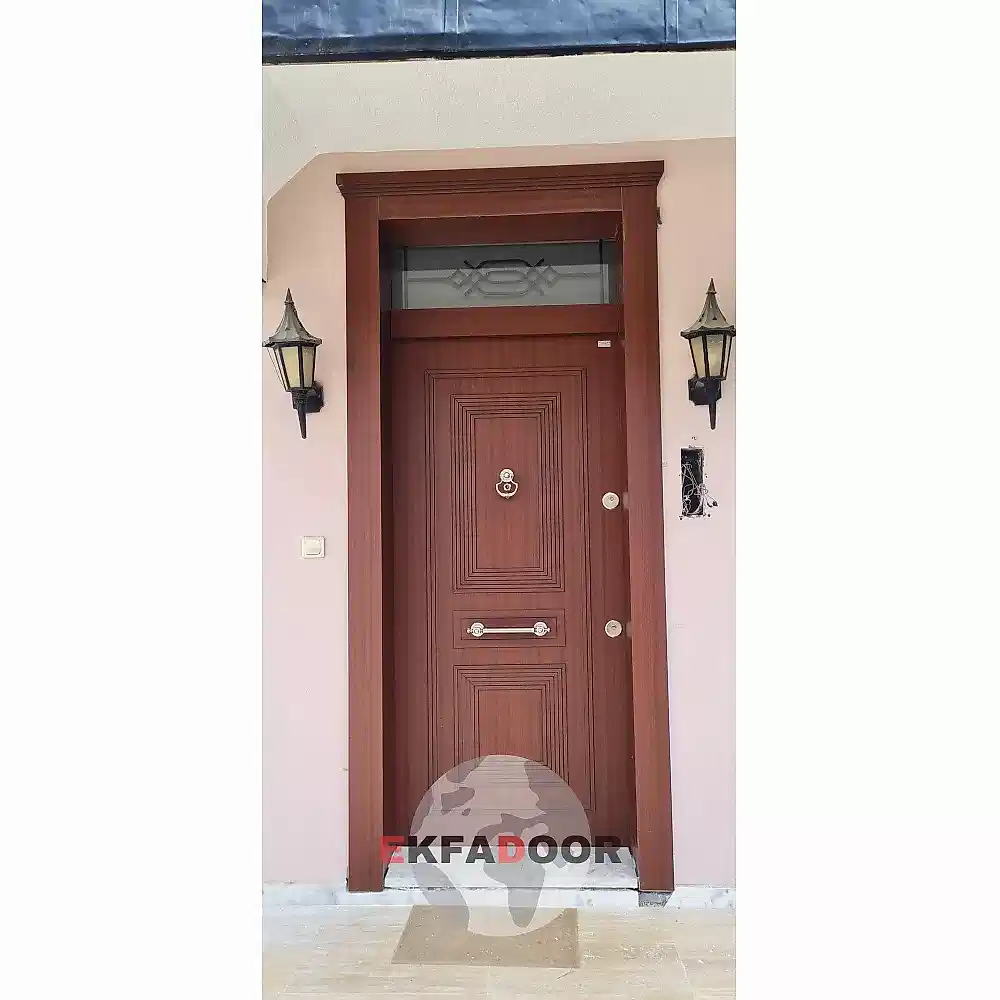 Dış İklim Kompozit ve Compact Lamine Çelik Kapılar KC-0048 Modeli - EkfaDoor